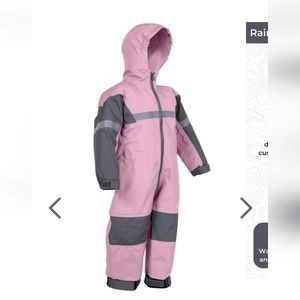Oaki Children's Trail/ Rain Suit, One Piece, Lavender Sz 2T